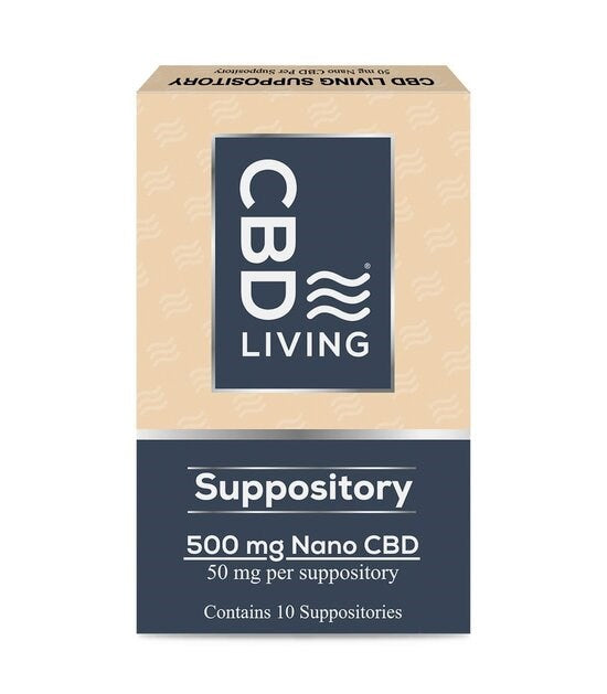 CBD Living Suppository 10ct
