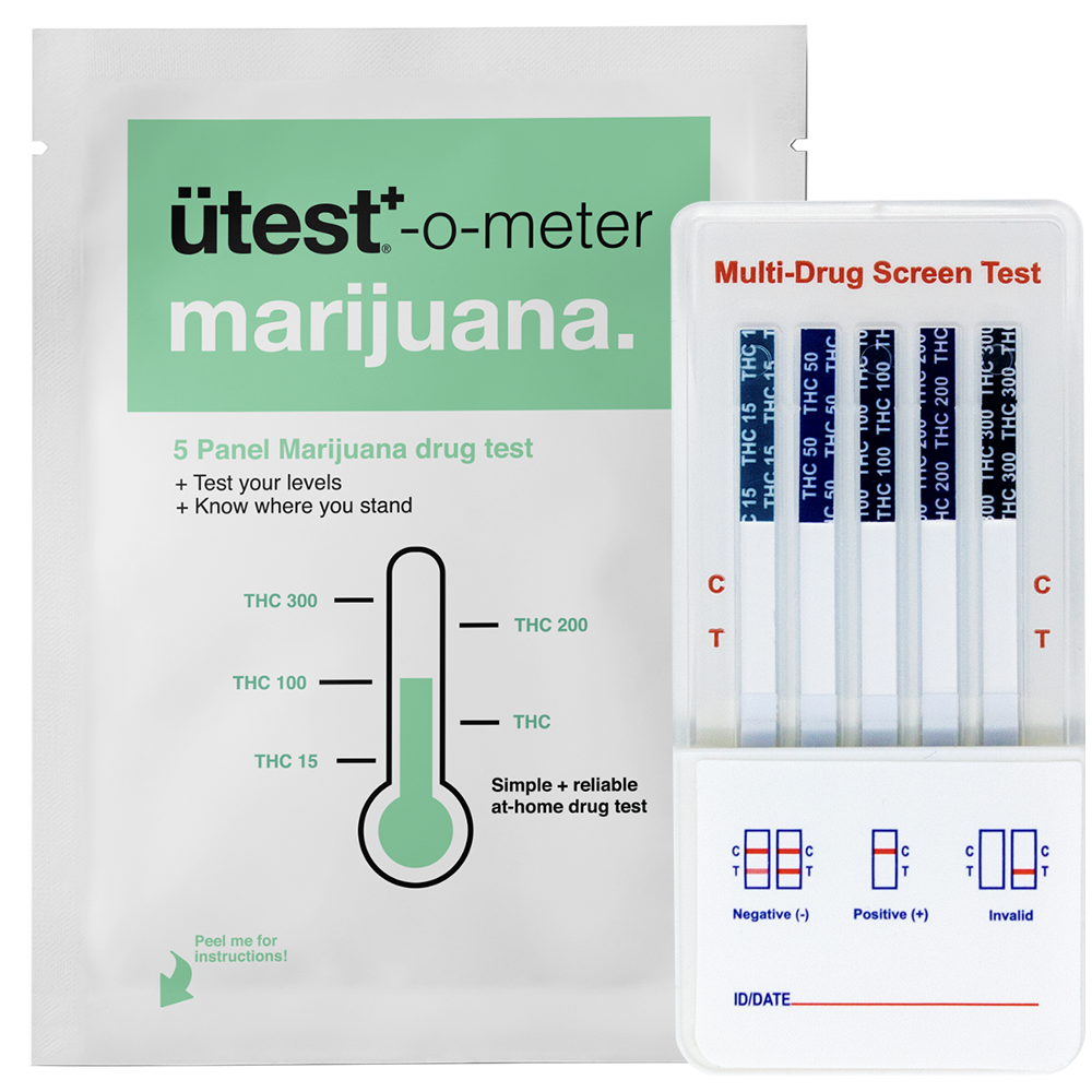 UTest 5 Panel THC Test-O-Meter