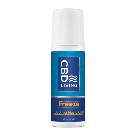 CBD Living Freeze Roll On 3oz