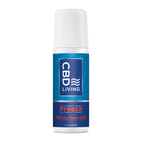 CBD Living Freeze Roll On 3oz