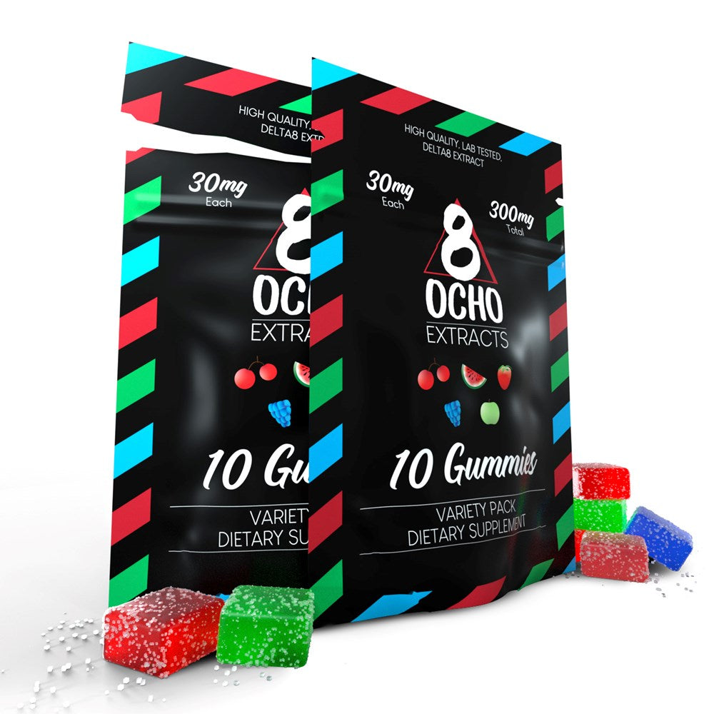 Ocho Extracts Delta-8 Gummies 10ct